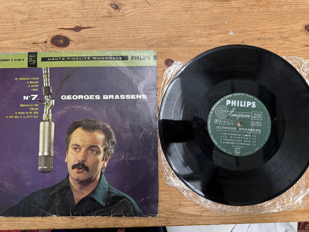Georges Brassens n7 - Vinyl 12", Envoi, 12 pouces