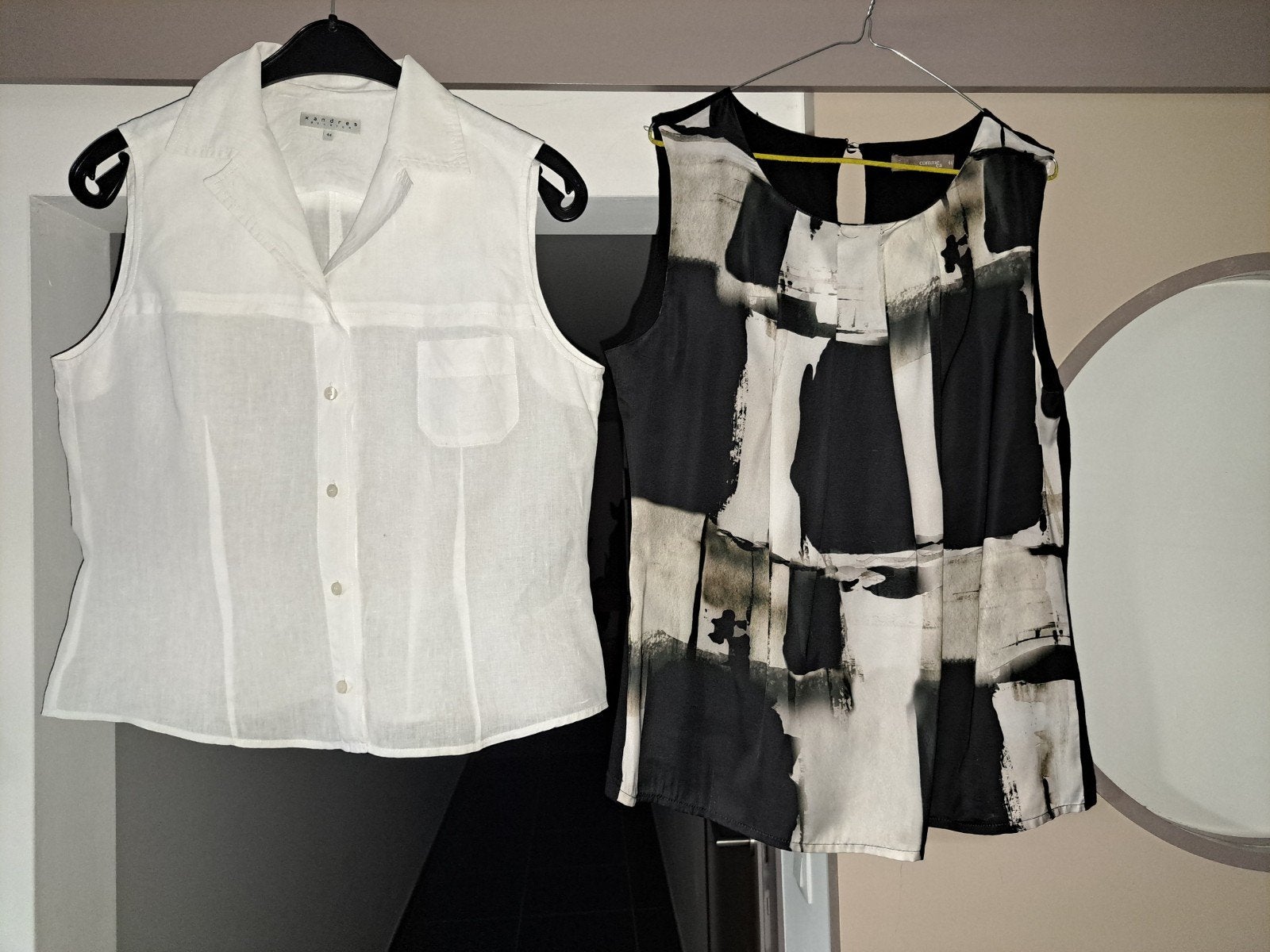 Blouses en lin Xandres, ou Comme ca, taille 44, Enlèvement ou Envoi, Taille 42/44 (L)