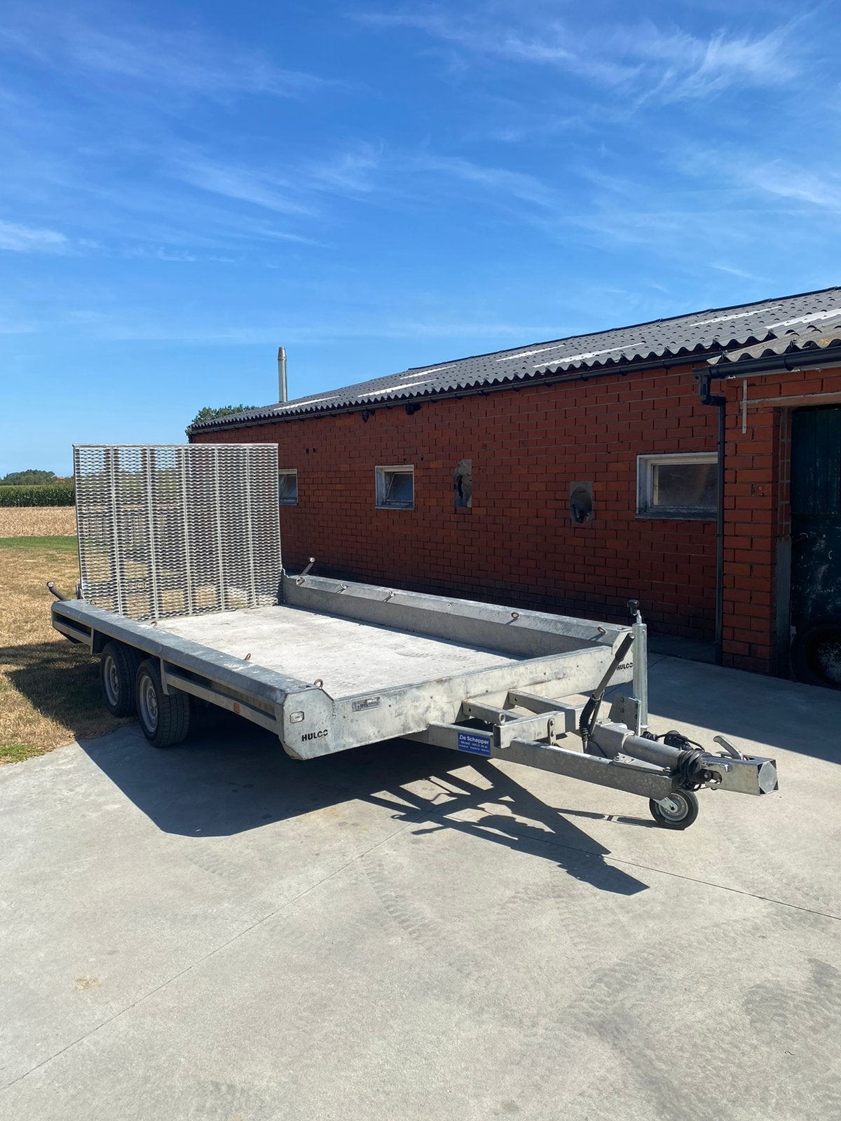 Hulco terrax2 machine transporter, Ophalen, Gebruikt