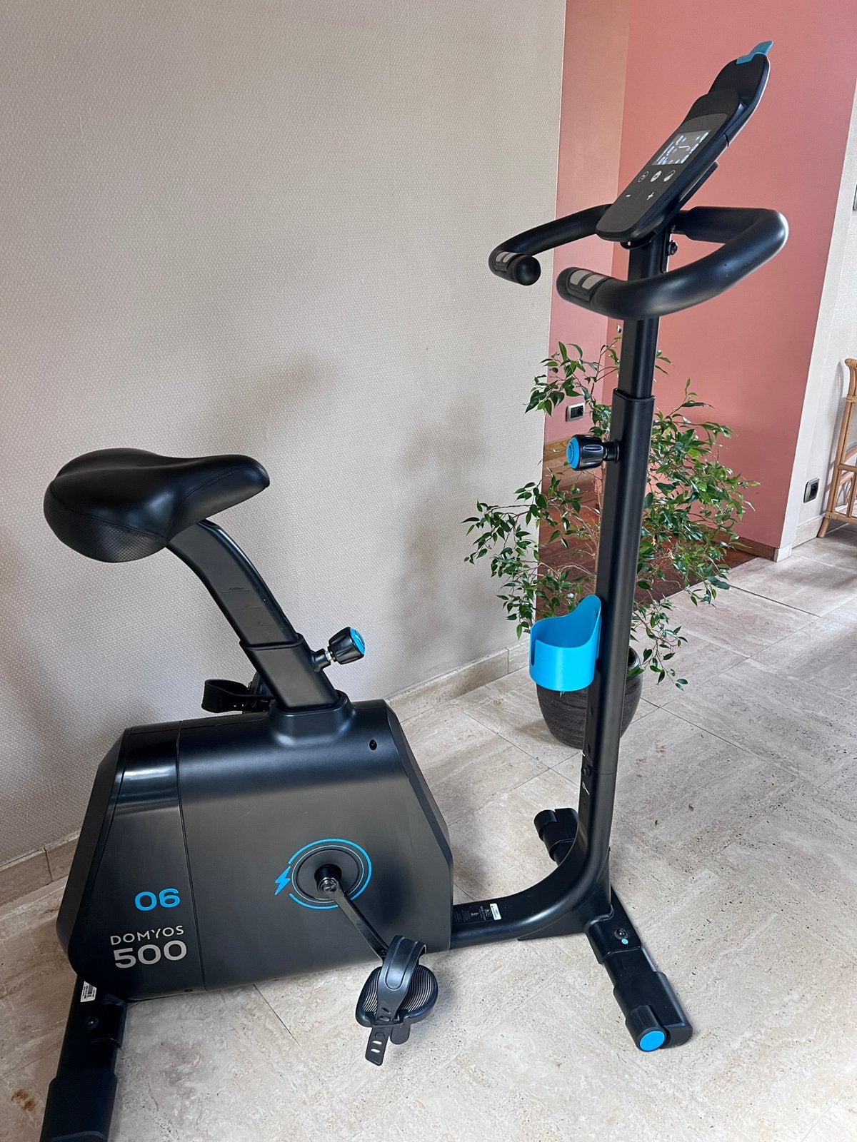 Domyos EB 500 hometrainer van Decathlon in zeer goede staat., Ophalen, Zo goed als nieuw, Hometrainer