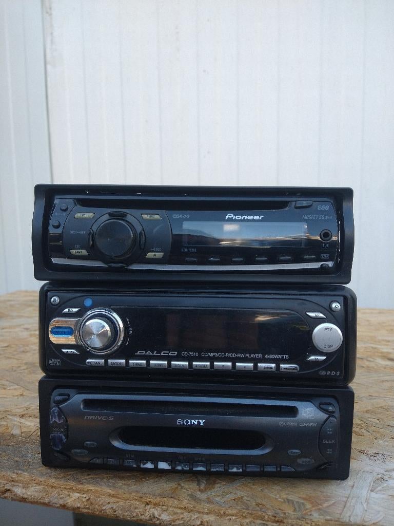 Auto radio autoradio SONY DALCO PIONEER, Ophalen