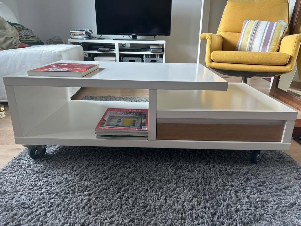 Salon tafel, Ophalen, 100 tot 150 cm, 50 tot 100 cm, Zo goed als nieuw