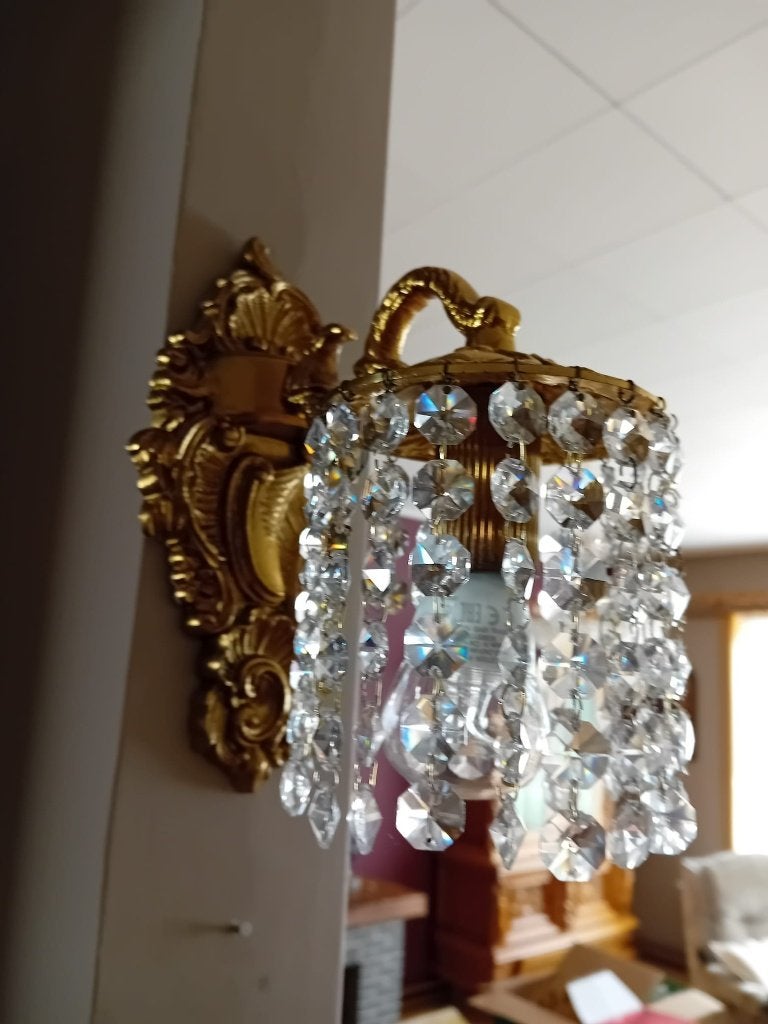 Wandlamp, Ophalen, Zo goed als nieuw, Wandlamp