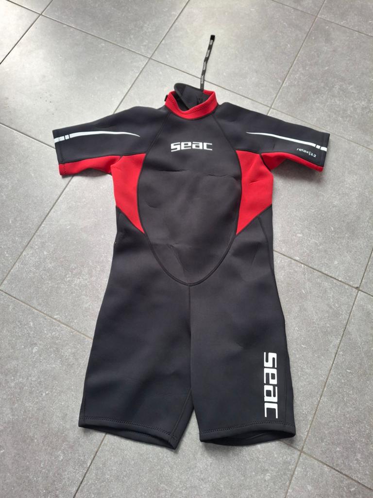 Shorty / wetsuit / duikpak Seac maat XXL nieuw, Watersport en Boten, Duiken, Ophalen of Verzenden, Nieuw, Duikpak