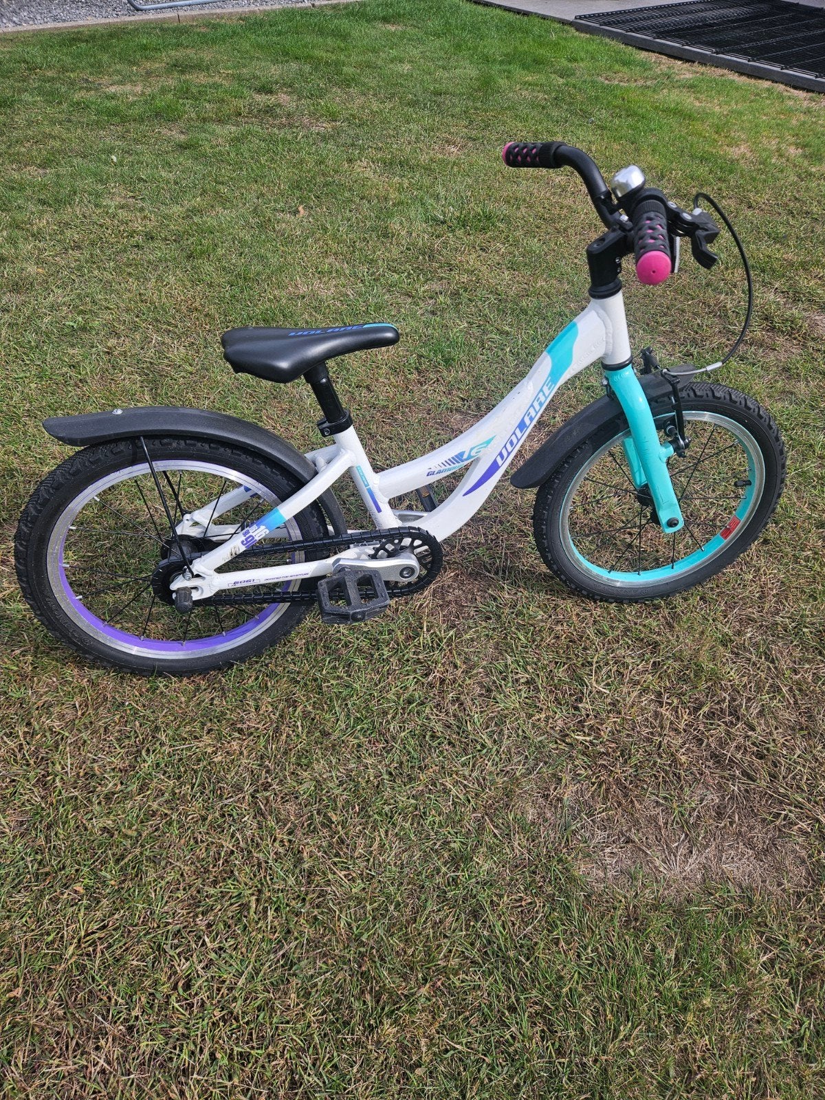 Meisjesfiets Volare 16inch, Fietsen en Brommers, Ophalen, Terugtraprem, Zijwieltjes, Volare