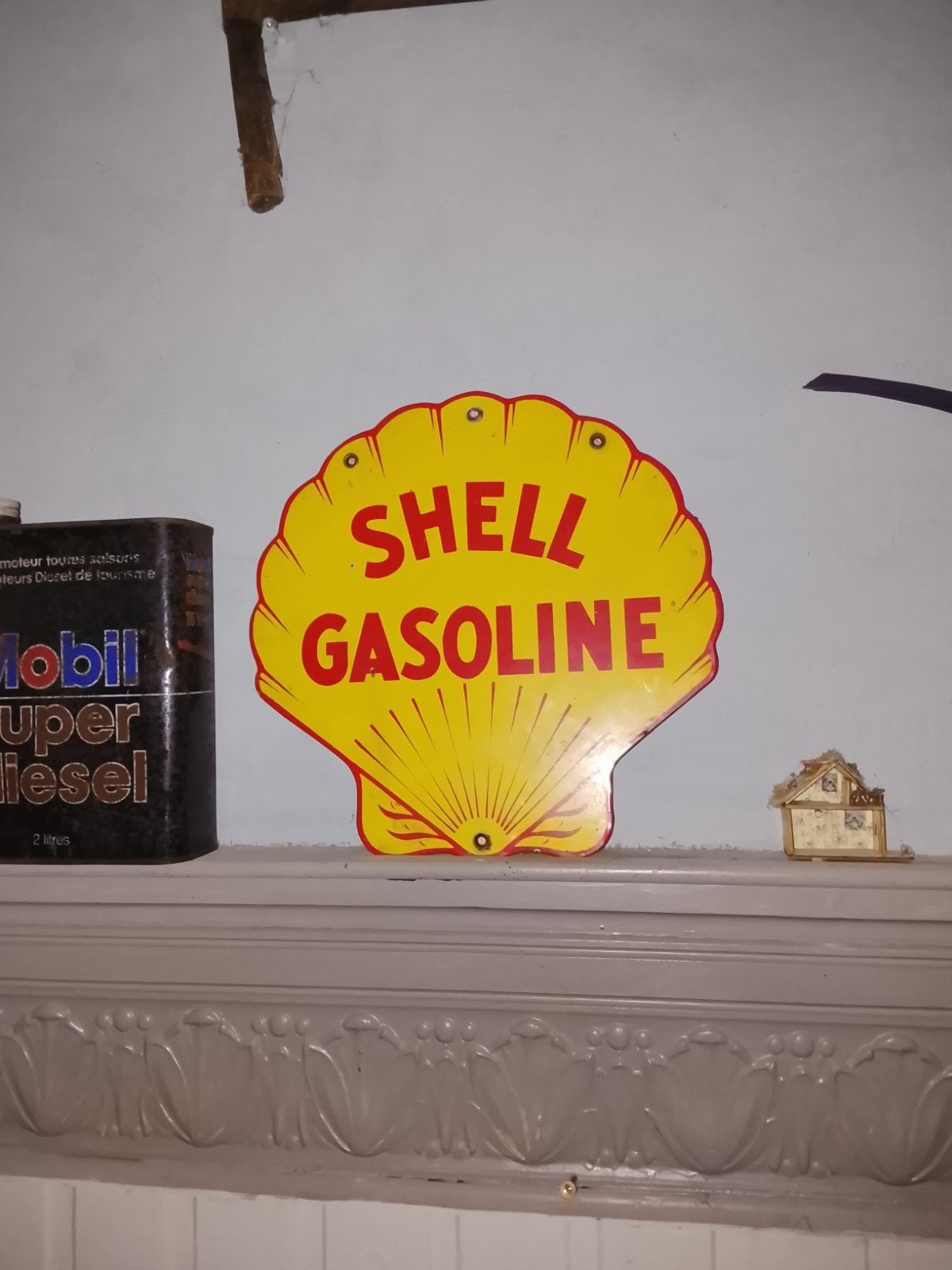 emaille bord shell, Enlèvement