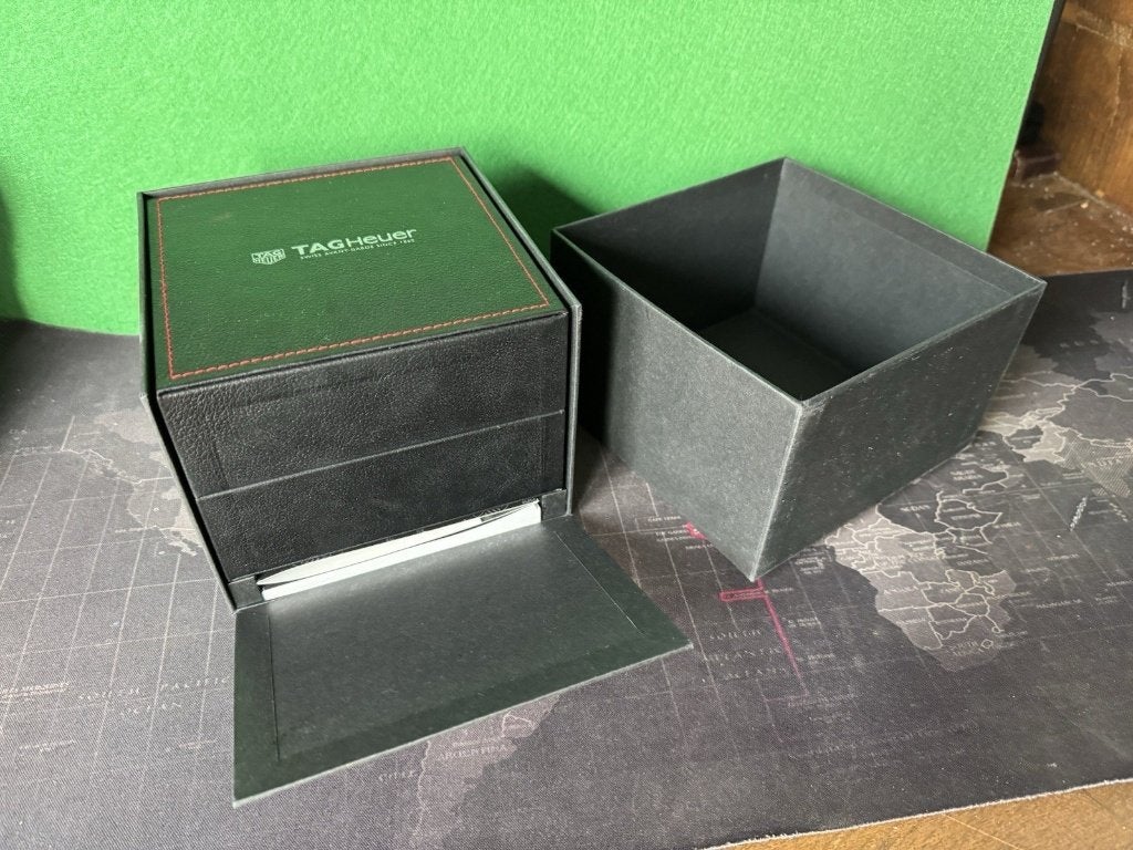 TAG Heuer Monza 40th Anniversary, Titan, complete set, Handtassen en Accessoires, Horloges | Heren, Ophalen of Verzenden, Zo goed als nieuw