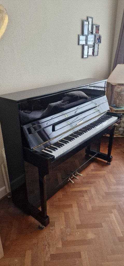 Piano Euterpe modèle 120, Musique & Instruments, Pianos, Brillant, Comme neuf, Piano, Noir