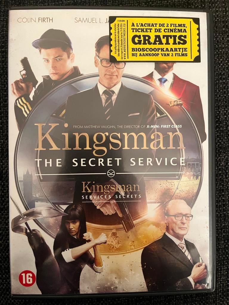 Dvd “Kingsman - The Secret Service”, Ophalen of Verzenden, Zo goed als nieuw