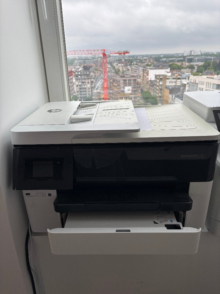 HP OfficeJet Pro 7740 - A3-inkjetprinter, Ophalen, Gebruikt, HP, Printer