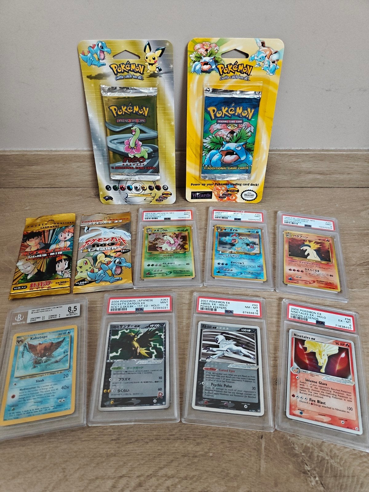 Pokémon WOTC blisters & EX era PSA slabs, Ophalen of Verzenden, Nieuw, Booster, Foil
