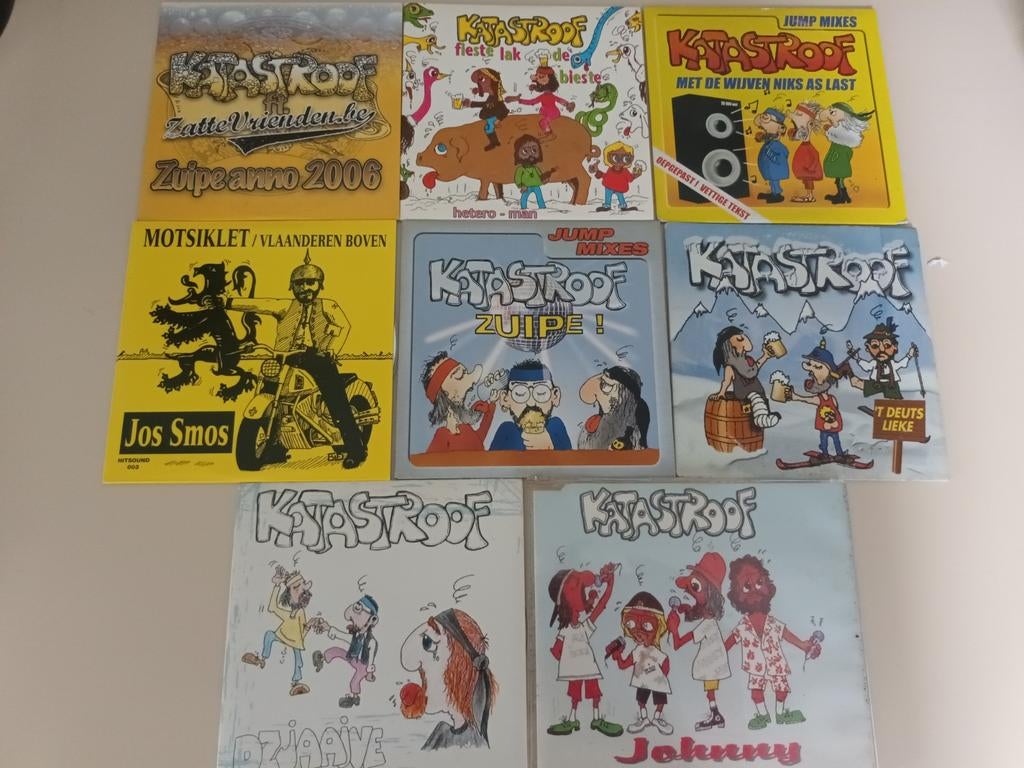 Uniek lot cd singels katastroof, Cd's en Dvd's, Ophalen of Verzenden
