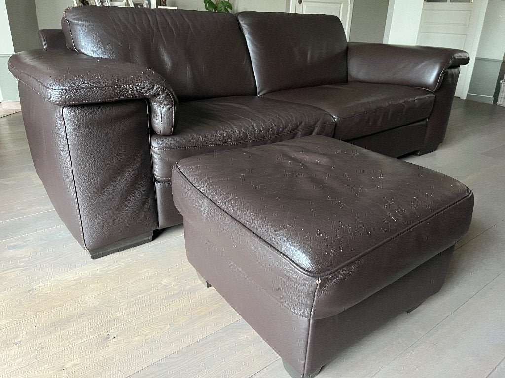 Natuzzi zegelcombinatie, Ophalen, Gebruikt, Leer