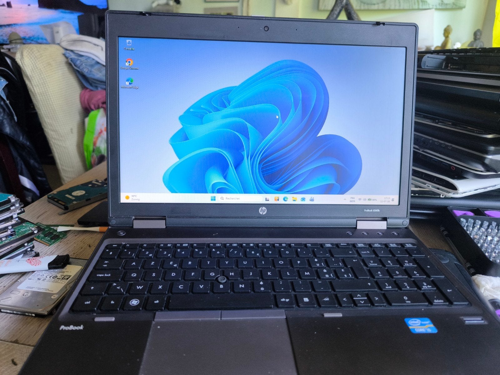 Pc portable HP probook i5, Informatique & Logiciels, 17 pouces ou plus, 8 GB, Comme neuf, Enlèvement