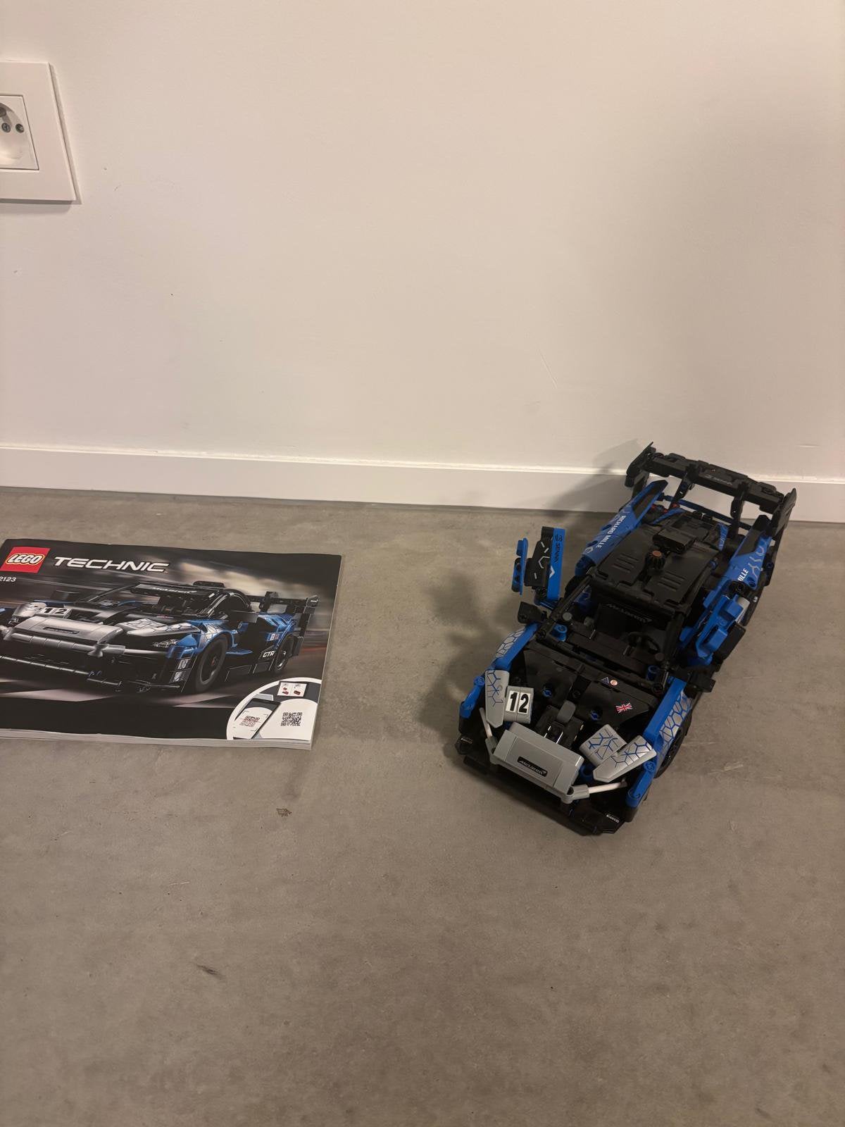 Lego Technic 42123 McLaren Senna, Lego, Ophalen of Verzenden, Zo goed als nieuw, Complete set