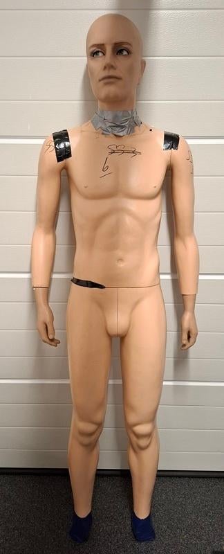 Mooie en realistische mannequin met Pintus-look, Ophalen of Verzenden, Landmacht, Overige typen