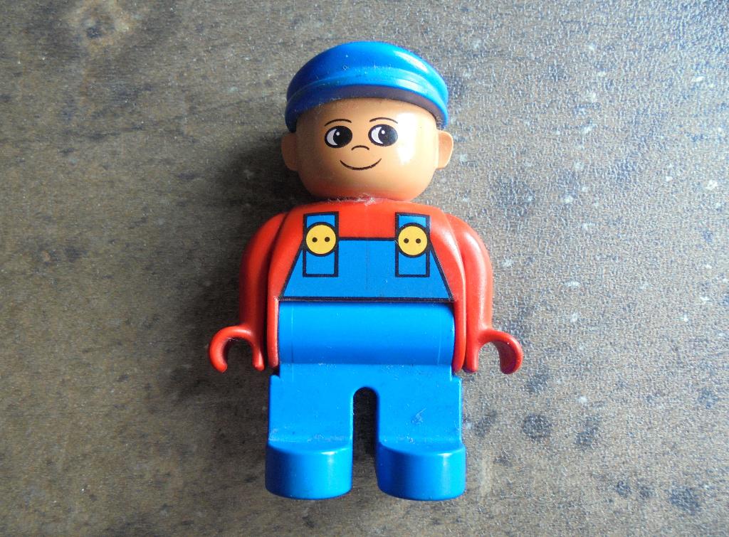 Lego Duplo Figures Old Model Male (zie foto's), Verzenden, Gebruikt, Losse stenen, Duplo