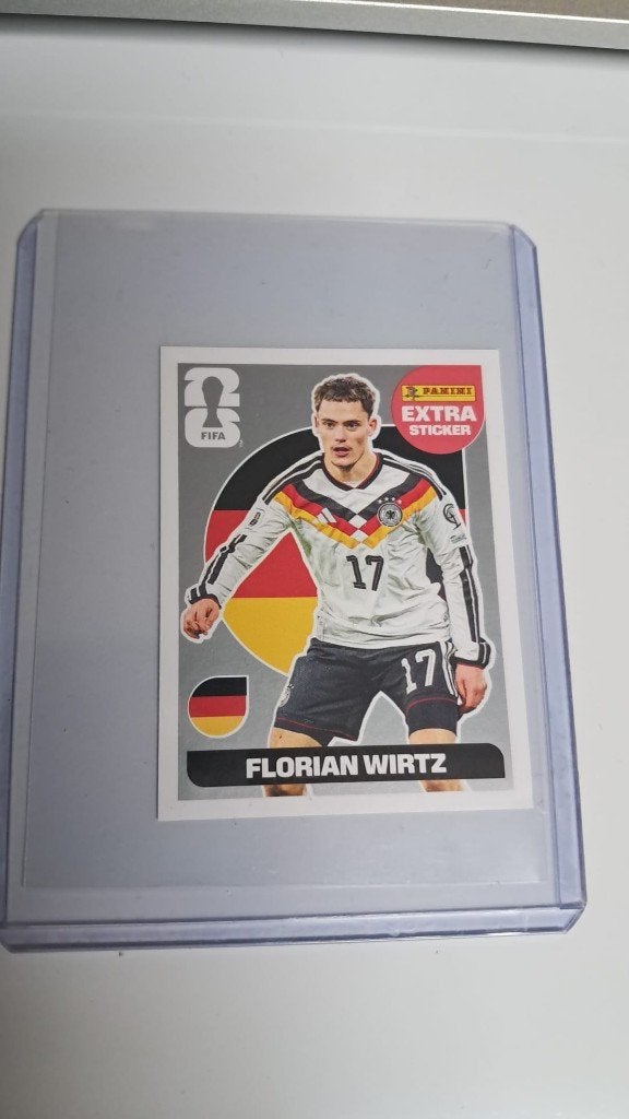 Florian Wirtz silver Panini 2026 WC, Ophalen of Verzenden, Nieuw, Sticker
