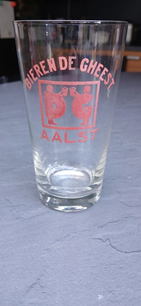 Bierglas brouwerij de gheest..aalst, Verzamelen, Ophalen of Verzenden