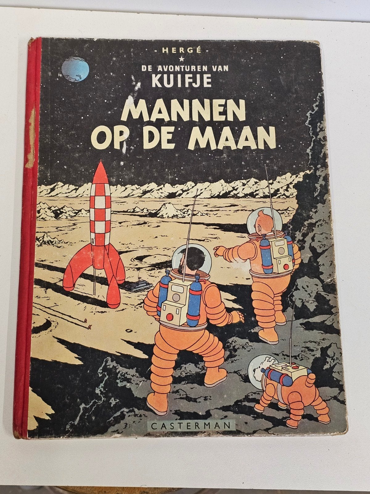 Kuifje Mannen op de maan (1954), Boeken, Ophalen of Verzenden