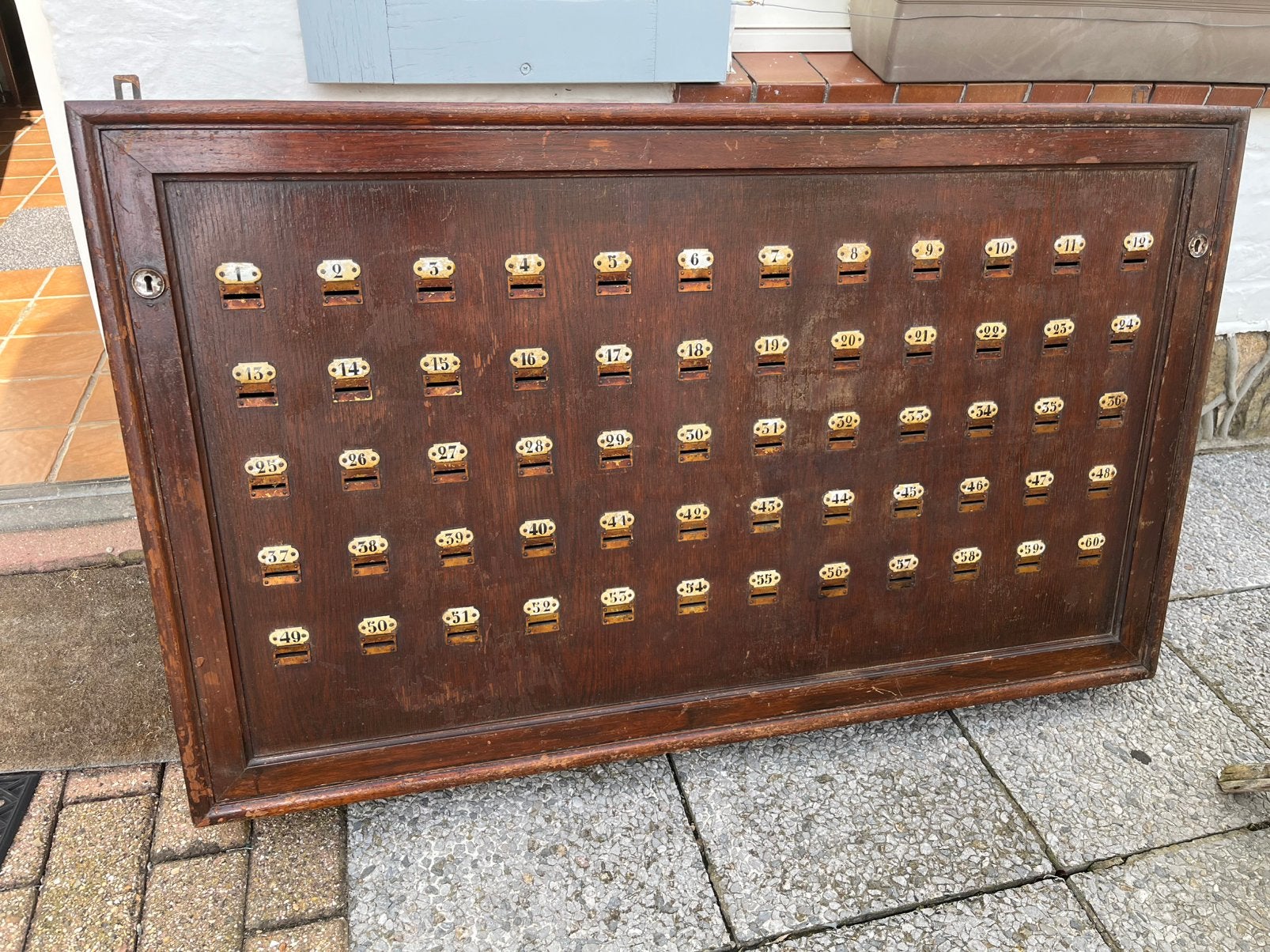 Oude spaarkas, Ophalen