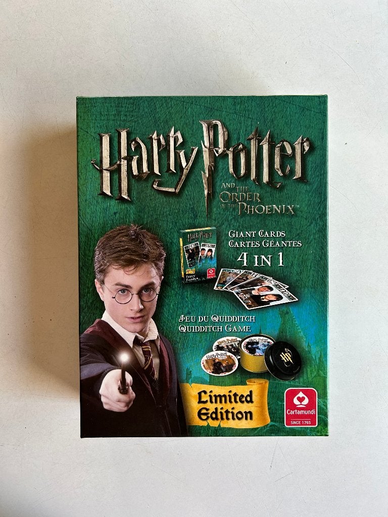 Harry Potter 4-in-1 KAARTSPEL (vanaf 4 jaar), Enlèvement ou Envoi, Cartamundi