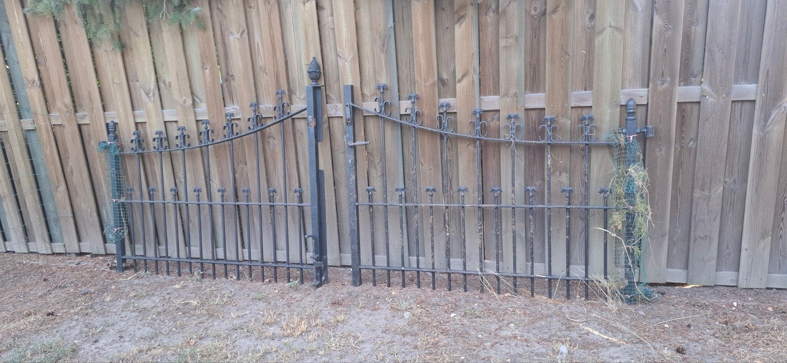 hekwerk 3 meter totaal, Tuin en Terras, Tuinhekken en Hekwerk, Ophalen, Gebruikt, IJzer