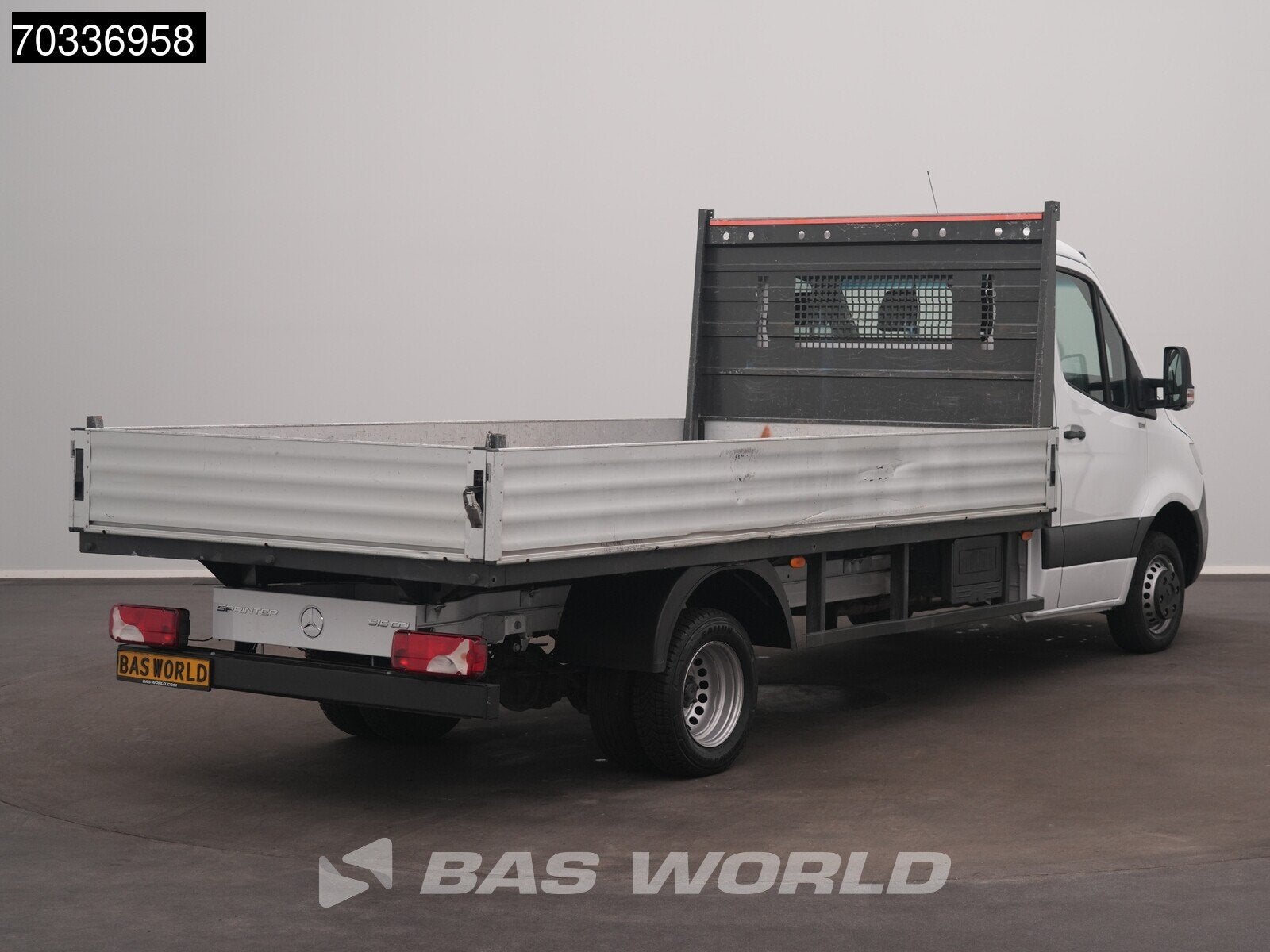 Mercedes Sprinter 515 CDI Open Laadbak Dubbellucht AC/Climat, Autos, Achat, Entreprise, Boîte manuelle, 2605 kg