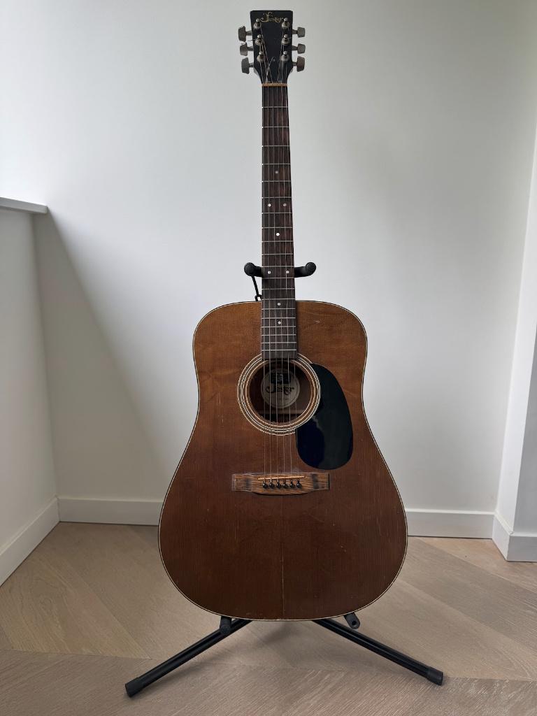 Guitare folk (western) acoustique vintage Jester, Musique & Instruments, Enlèvement, Utilisé, Guitare Western ou Guitare Folk