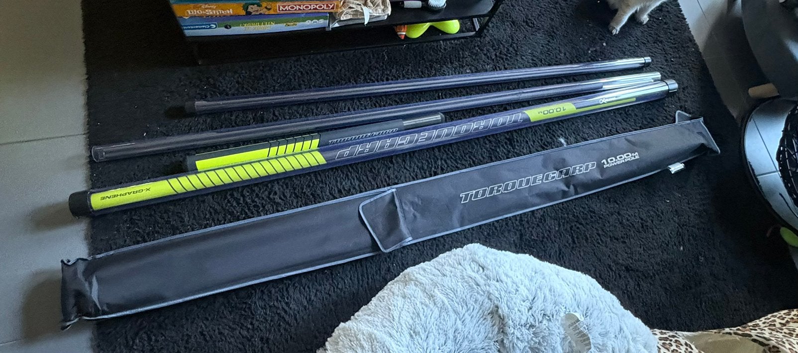 Carp vis hengel torque carp 10m, Ophalen, Nieuw