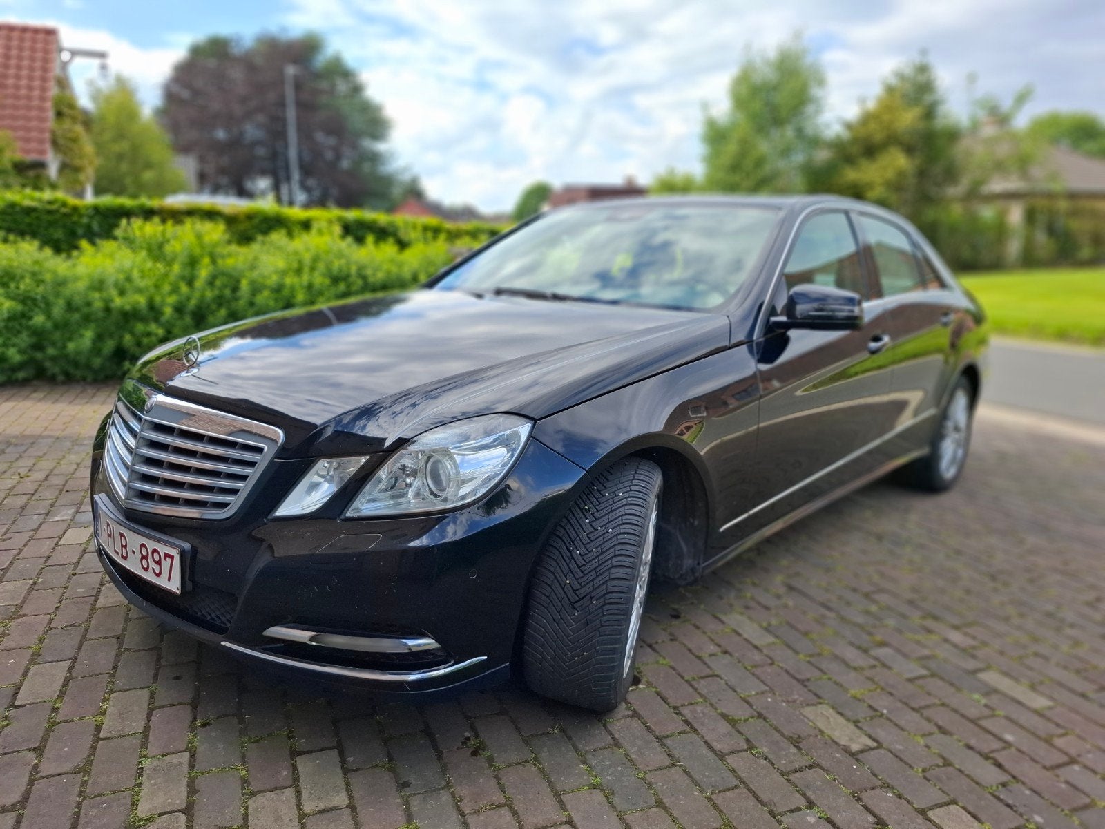 Merecedes e200 benzine automaat blue efficiency goede staat, Autos, Mercedes-Benz, Cuir, Euro 5, Achat, Berline