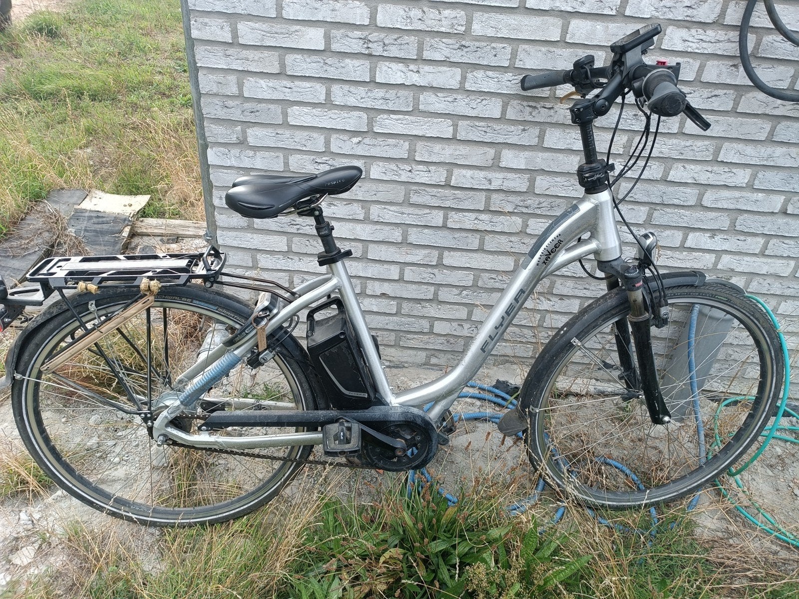 elektrische fiets merk flyer, Enlèvement