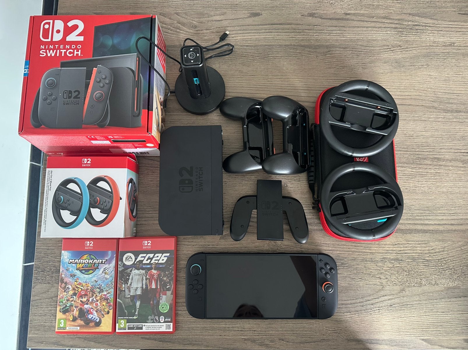 Nintendo switch 2 inclusief games en toebehoren, Games en Spelcomputers, Ophalen of Verzenden, Zo goed als nieuw, Met games
