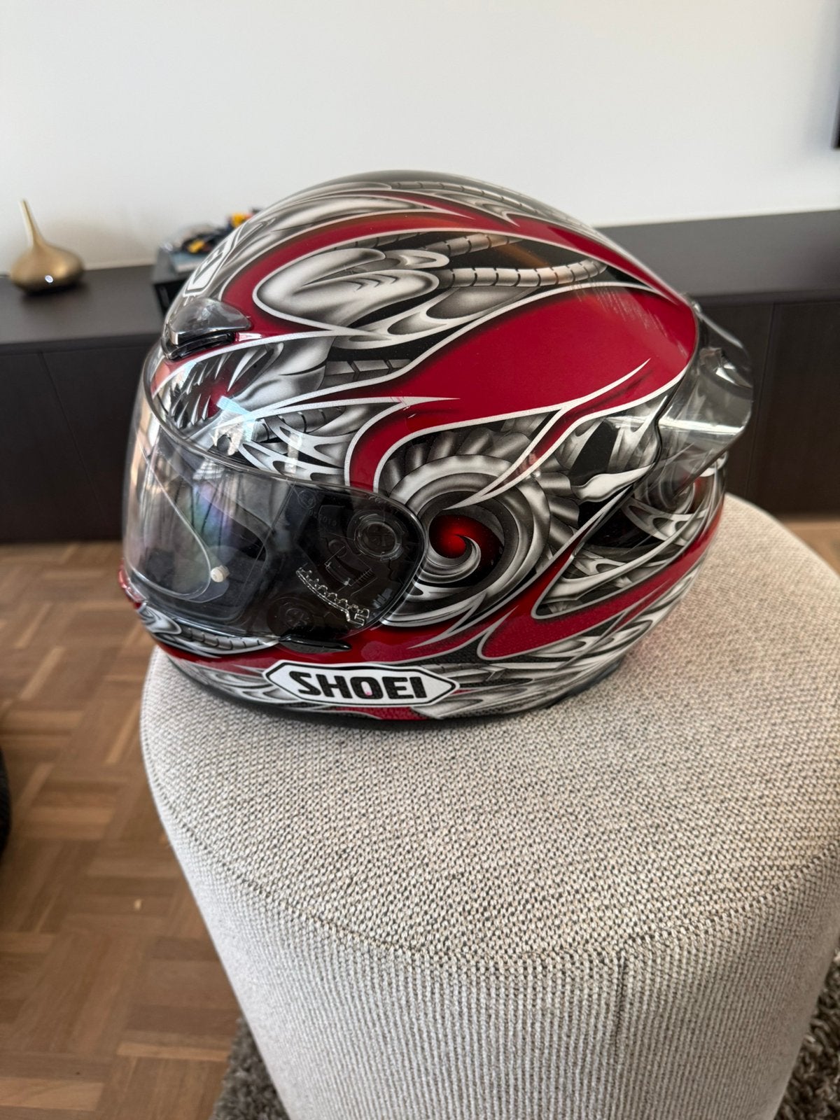Shoei helm maat M, Motoren, Ophalen, M, Heren, Integraalhelm