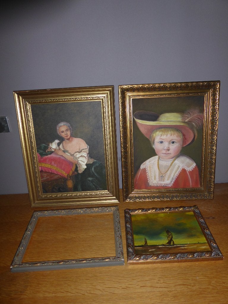 antieke schilderij lijsten, Antiek en Kunst, Ophalen