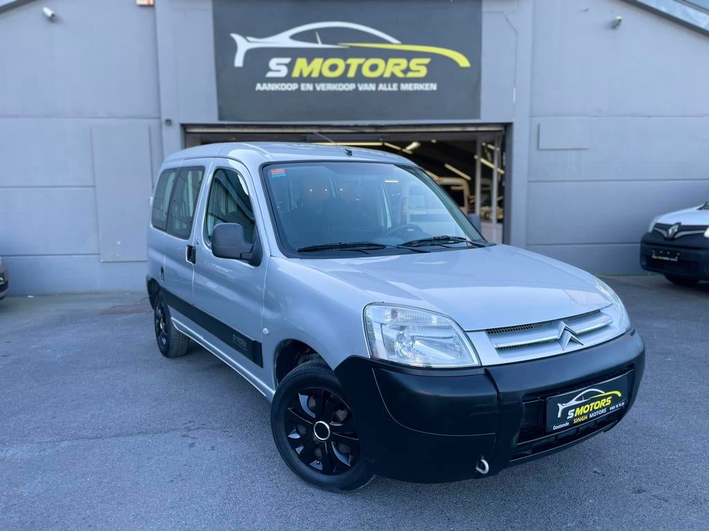 Citroen Berlingo 1.4 benzine | 5plaats | Keuring+Carpass |, Auto's, Citroën, Stof, 1360 cc, Zilver of Grijs, Berlingo