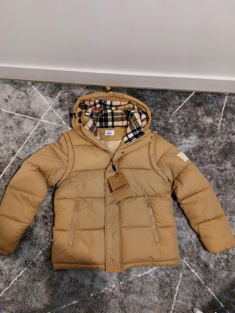 Burberry jas, Ophalen, Maat 48/50 (M), Beige, Nieuw