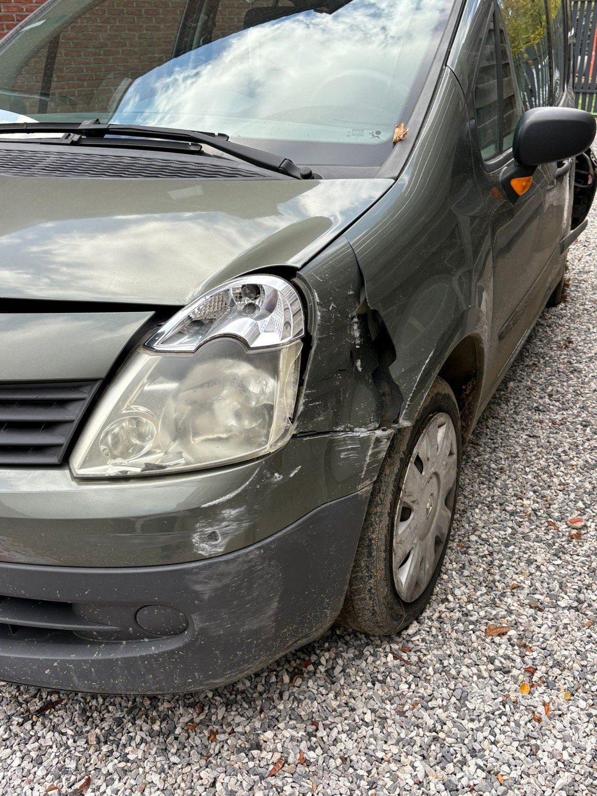 geaccidenteerd renault modus, Auto's, Bedrijf, Te koop