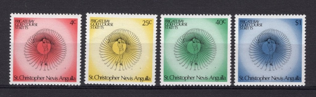 ST. CHRISTOPHER NEVIS ANGUILLA Yt. 320/323 MNH 1975, Verzenden, Postfris, Midden-Amerika