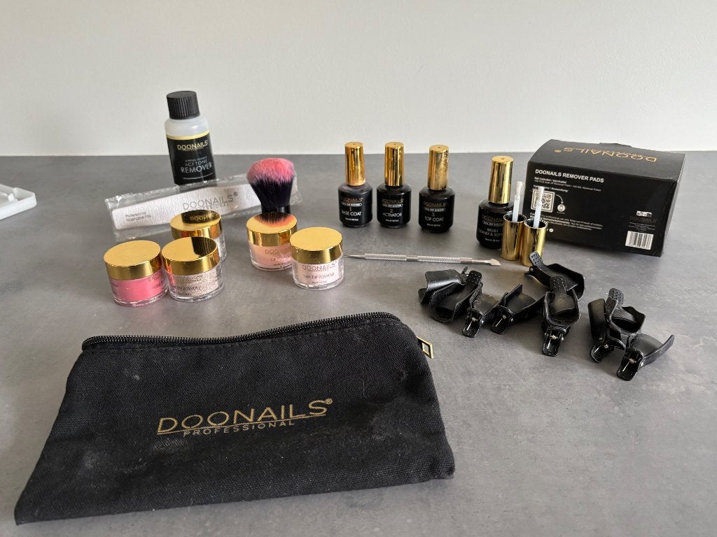 Doonails dipping powder set, Ophalen, Gebruikt, Handen en Nagels, Make-up