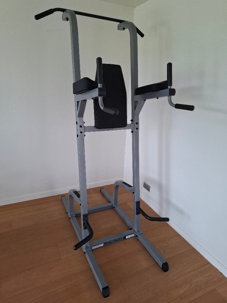 Body Solid power tower fitness GVKR82, Sport en Fitness, Ophalen, Zo goed als nieuw, Benen, Oprekstang