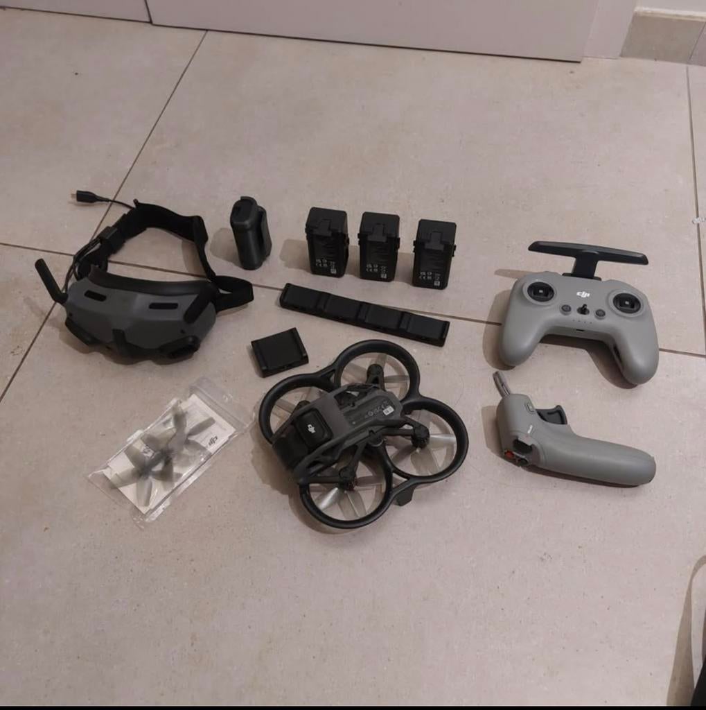 Dji avata, 250 tot 900 gram, Gebruikt, 5 tot 10 kilometer, DJI