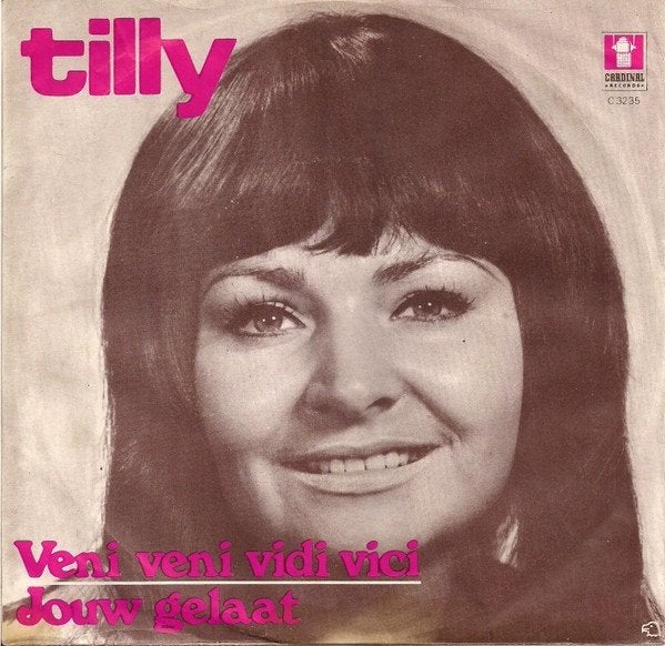 7" Tilly  – Veni Veni Vidi Vici, CD & DVD, Vinyles Singles, Utilisé, Enlèvement ou Envoi