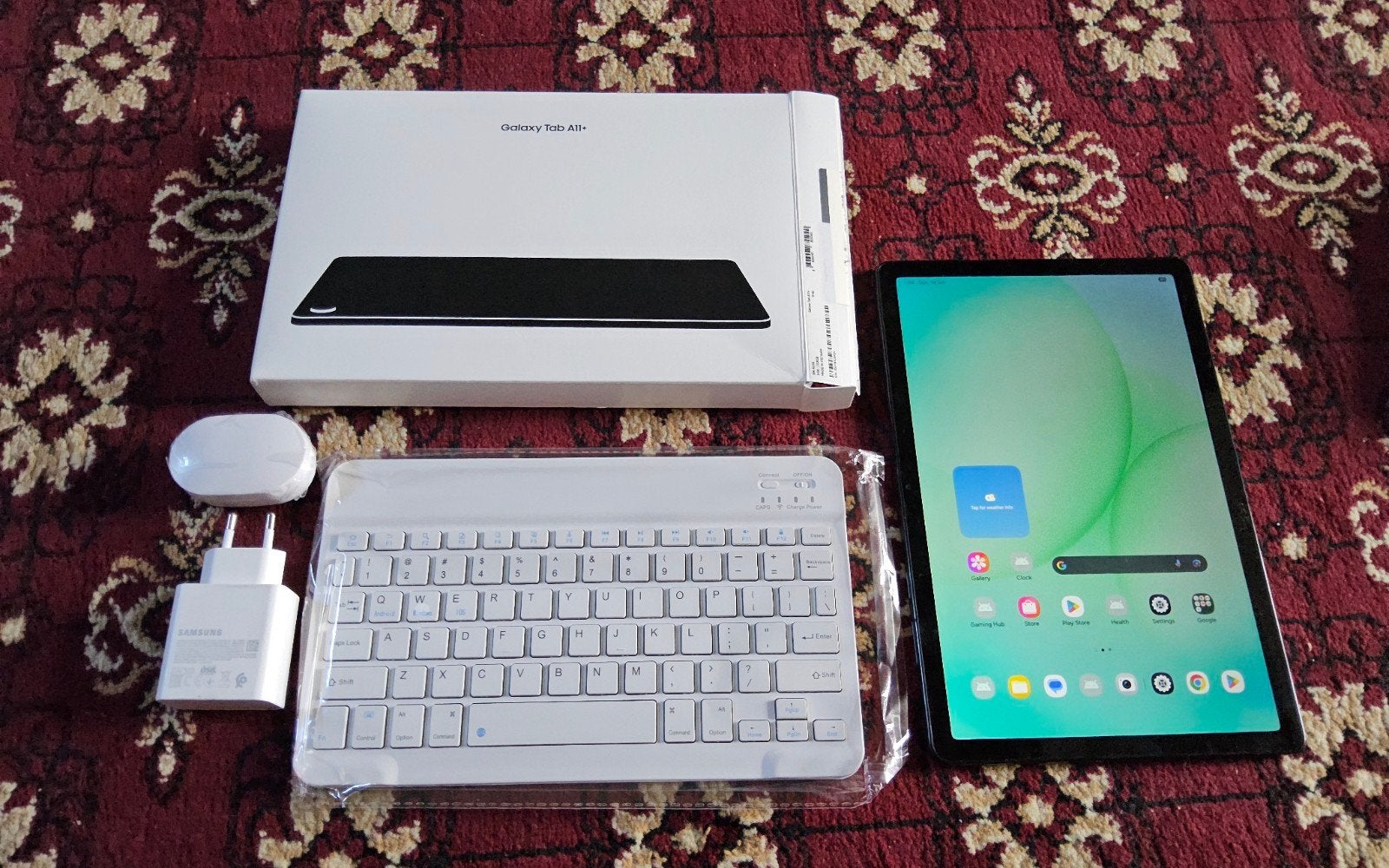 Samsung Galaxy Tab A11+, 128 Go, presque neuf avec accessoir, Informatique & Logiciels, Android Tablettes, Enlèvement ou Envoi