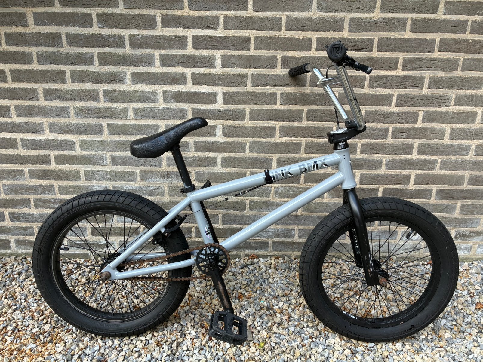 KINK BMX - 18 inch, Ophalen, Staal, Velgrem, Stuur 360° draaibaar
