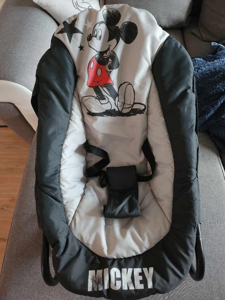 Mickey Mouse baby relax, Wipstoel, Met gordel(s) of riempje(s), Zo goed als nieuw, Ophalen