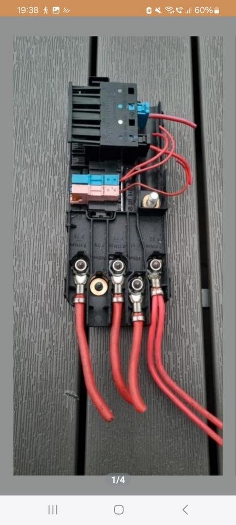 ZEKERINGKAST MERCEDES W211 W219 W204 CLS63 C63 E63 AMG, Ophalen of Verzenden, Gebruikt, Mercedes-Benz