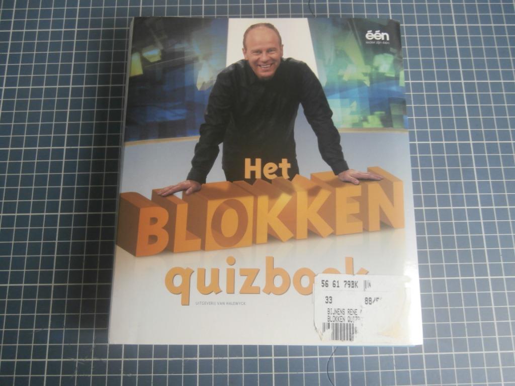 -het blokken quizboek-2de druk 2005-r.bijnens, Boeken, Ophalen of Verzenden, Gelezen