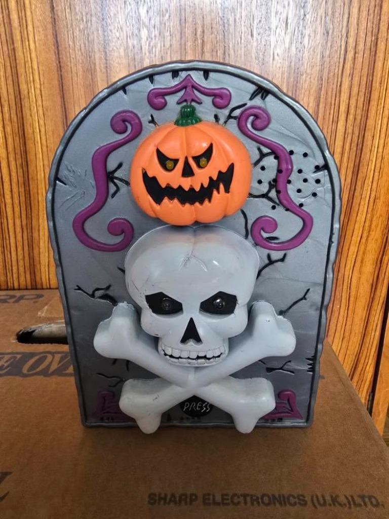 Halloween grafsteen, Ophalen of Verzenden, Gebruikt, Versiering