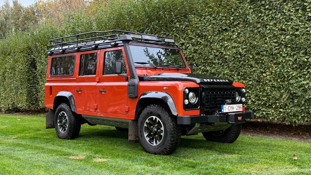Land Rover defender celebration adventure edition 2015, Euro 5, Zwart, Overige kleuren, 7 zetels